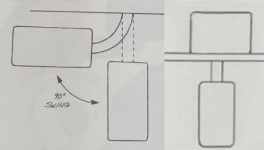 Sketch of the emitter and amplifier box by Lazar